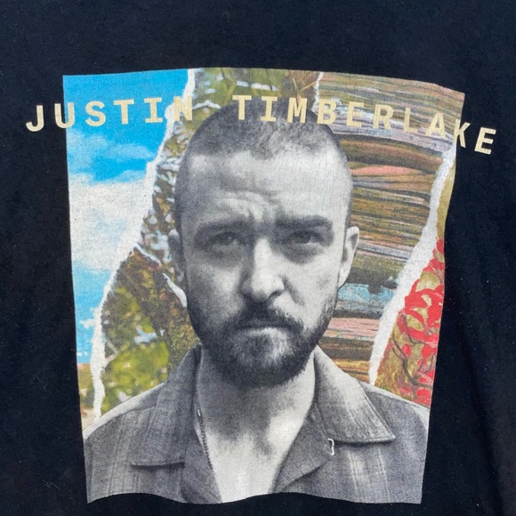 Justin Timberlake Other - Justin Timberlake Music Concert Man Of The Woods Tour T-Shirt Size S
